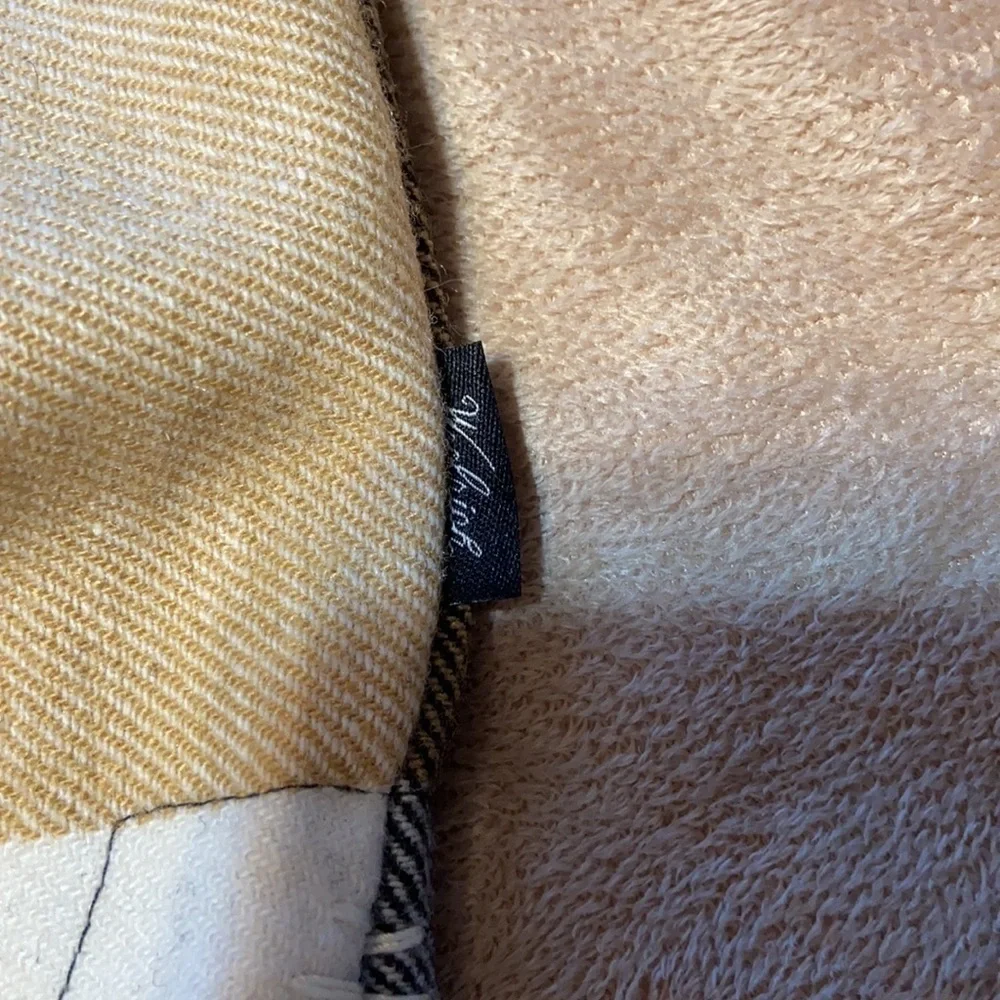 Woolrich wool blend checkered skirt